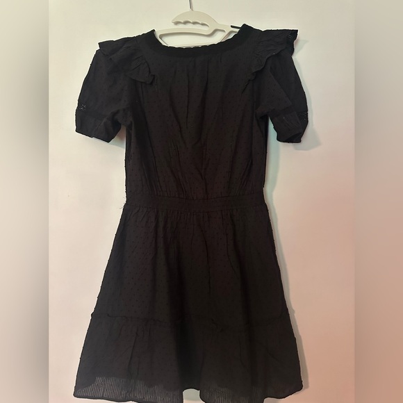 Lauren Conrad V-Neck Ruffle Mini Dress - Picture 4 of 5